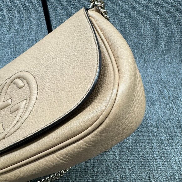 GUCCI Soho Leather Shoulder Bag 675-082025 - Picture 7 of 15